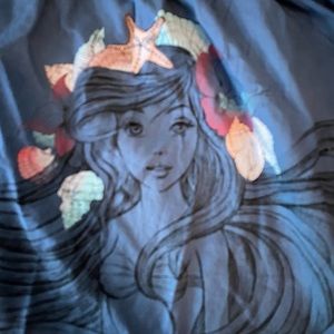 Authentic Disney Ariel off-the-shoulder top, women’s size M